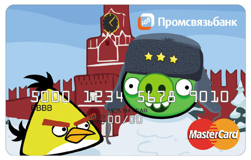 Angry Birds - Angry Birds занялись банковским делом